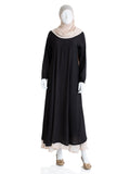 Black-Double-Layer-Premium-Abaya - SANZ Australia