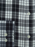 Black Large Check Casual Shirt - SANZ Australia