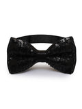 Black Sequin Party Bow Tie Set - SANZ Australia