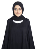 Black Single Layer Premium Abaya - SANZ Australia