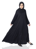 Black Single Layer Premium Abaya - SANZ Australia