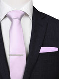 Blossom Pink Classic Silk Tie Set