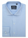 Blue Dobby Classic Business Shirt - SANZ Australia