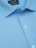 Crisp Blue Dobby Business Shirt - SANZ Australia