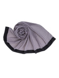 Dark Grey Polyester-Chiffon Scarf - SANZ Australia