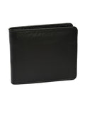 Classic Leather Wallet Bifold Black - SANZ Australia