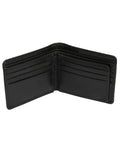 Classic Leather Wallet Bifold Black - SANZ Australia