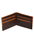 Leather Wallet Bifold Tan - Brown - SANZ Australia