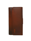 Long Leather Wallet Bifold Antique Tan - SANZ Australia