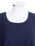 Navy Blue Single Layer Premium Abaya - SANZ Australia