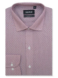Pastel Pink Dot Business Shirt - SANZ Australia