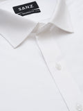 Pearl White Classic Business Shirt - SANZ Australia