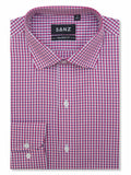 Pink Check Classic Business Shirt - SANZ Australia