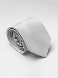 Silver White Classic Silk Tie Set - SANZ Australia