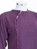 Soft Purple Double Layer Premium Abaya - SANZ Australia