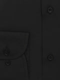 Solid Black Classic Business Shirt - SANZ Australia