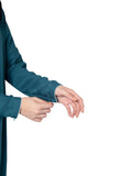 Teal Green Single Layer Classic Abaya - SANZ Australia